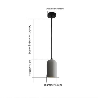 Forgi | Einzigartige Hängelampe aus Beton-Leuchtezauber