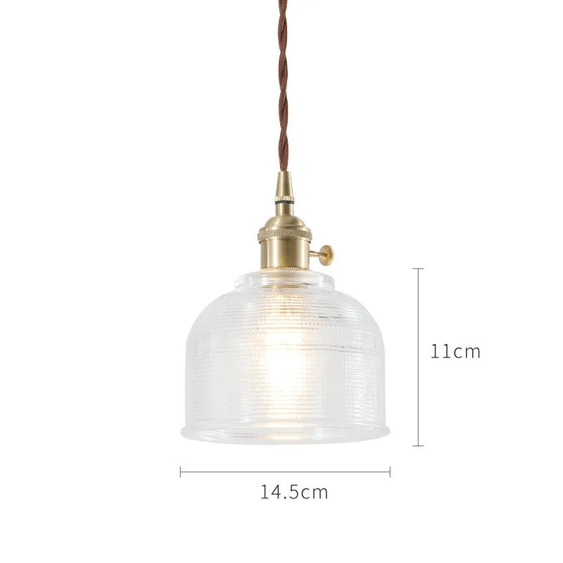AeroNord LumiSphere Pendant Light – Japandi Glass Pendant Lamp for Living Rooms, Cafés &Modern Interiors