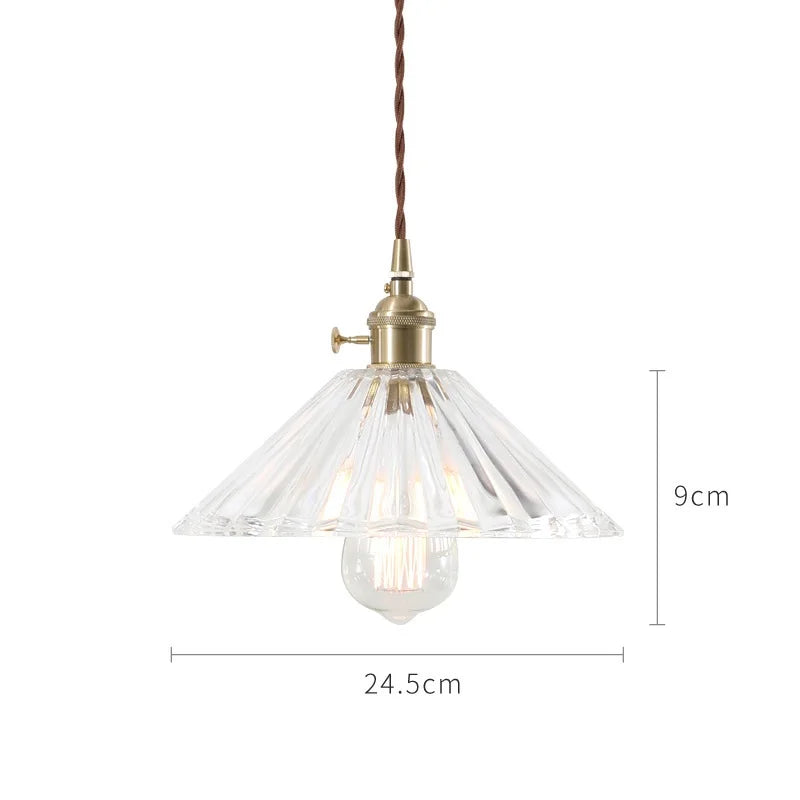 AeroNord LumiSphere Pendant Light – Japandi Glass Pendant Lamp for Living Rooms, Cafés &Modern Interiors