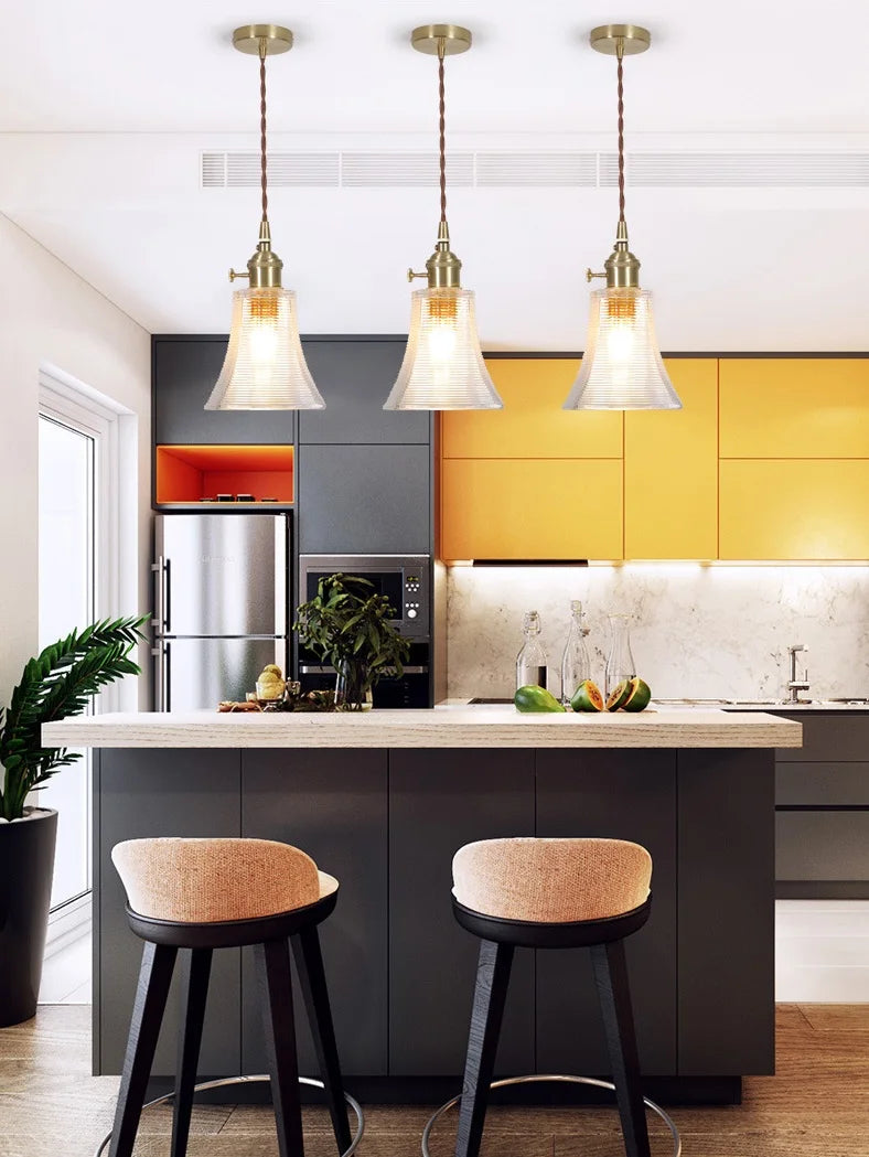 AeroNord LumiSphere Pendant Light – Japandi Glass Pendant Lamp for Living Rooms, Cafés &Modern Interiors