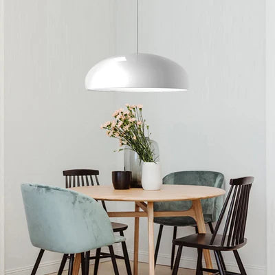 AURABLOOM Nordic LED Macaron Pendant Lamp – Modern Scandinavian Ceiling Light for Dining Rooms, Cafés & Stylish Interiors