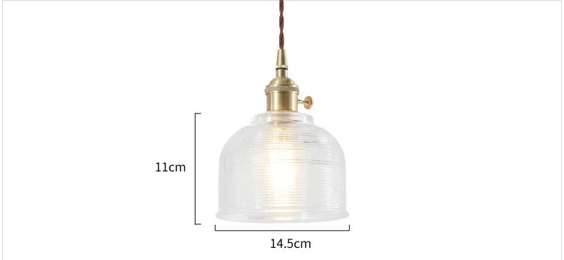 AeroNord LumiSphere Pendant Light – Japandi Glass Pendant Lamp for Living Rooms, Cafés &Modern Interiors