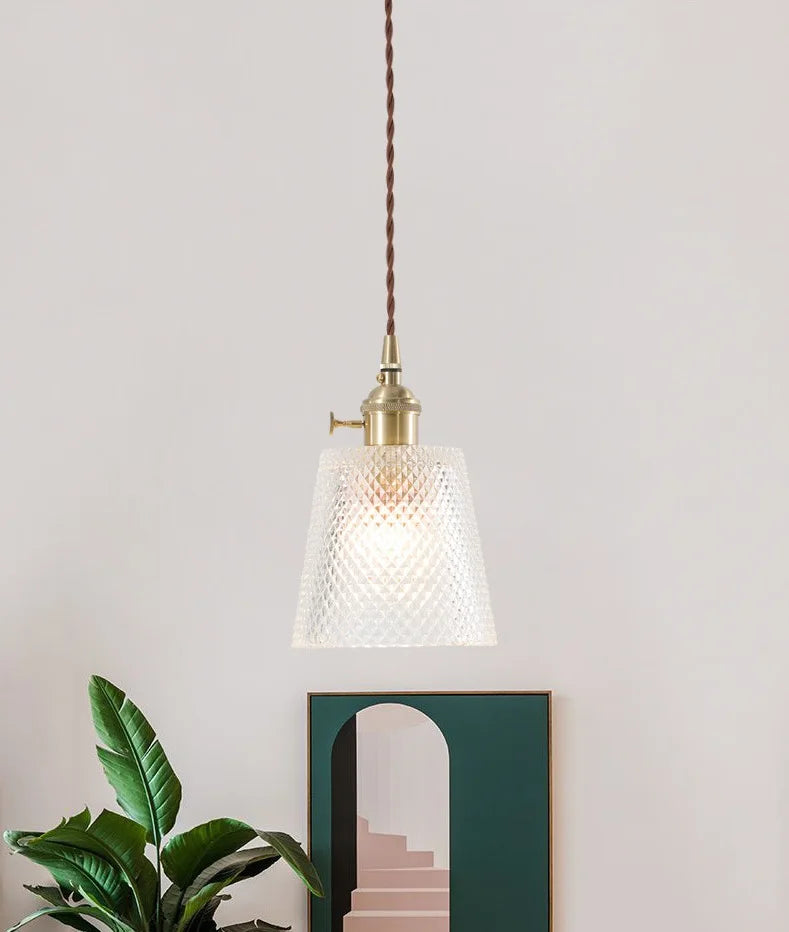 AeroNord LumiSphere Pendant Light – Japandi Glass Pendant Lamp for Living Rooms, Cafés &Modern Interiors