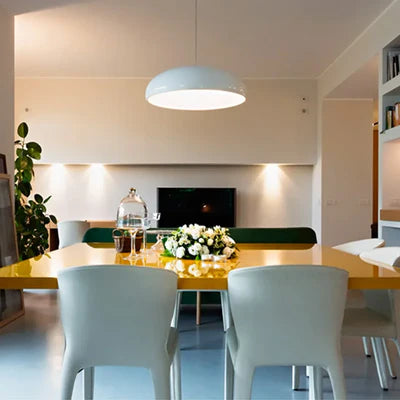 AURABLOOM Nordic LED Macaron Pendant Lamp – Modern Scandinavian Ceiling Light for Dining Rooms, Cafés & Stylish Interiors
