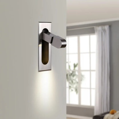Arctis Pivot Wall Light – Adjustable Recessed LED Reading Lamp | Minimalist Nordic Wall Lighting