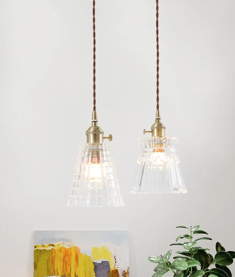 AeroNord LumiSphere Pendant Light – Japandi Glass Pendant Lamp for Living Rooms, Cafés &Modern Interiors