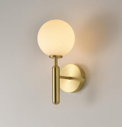 Minimalistische skandinavische Wandlampe-Leuchtezauber