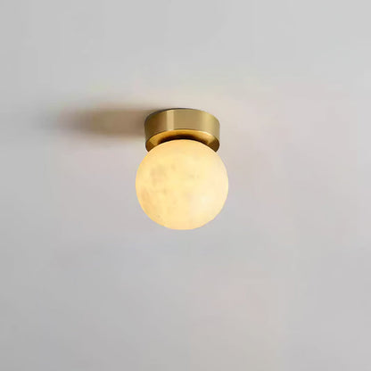 Moon Alabaster Deckenleuchte-Leuchtezauber