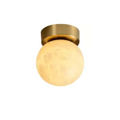 Moon Alabaster Deckenleuchte-Leuchtezauber