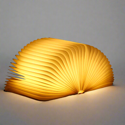 Enchanted Book Lampe für auf Tisch mit warmem Licht-Leuchtezauber