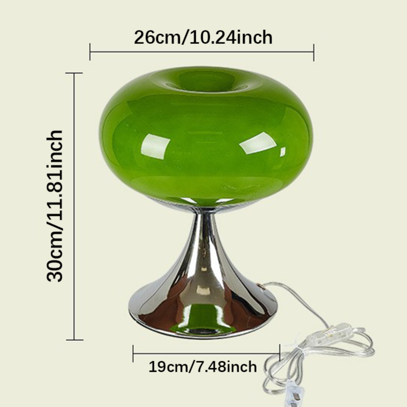 Antique Style Apple Tischlampe-Leuchtezauber