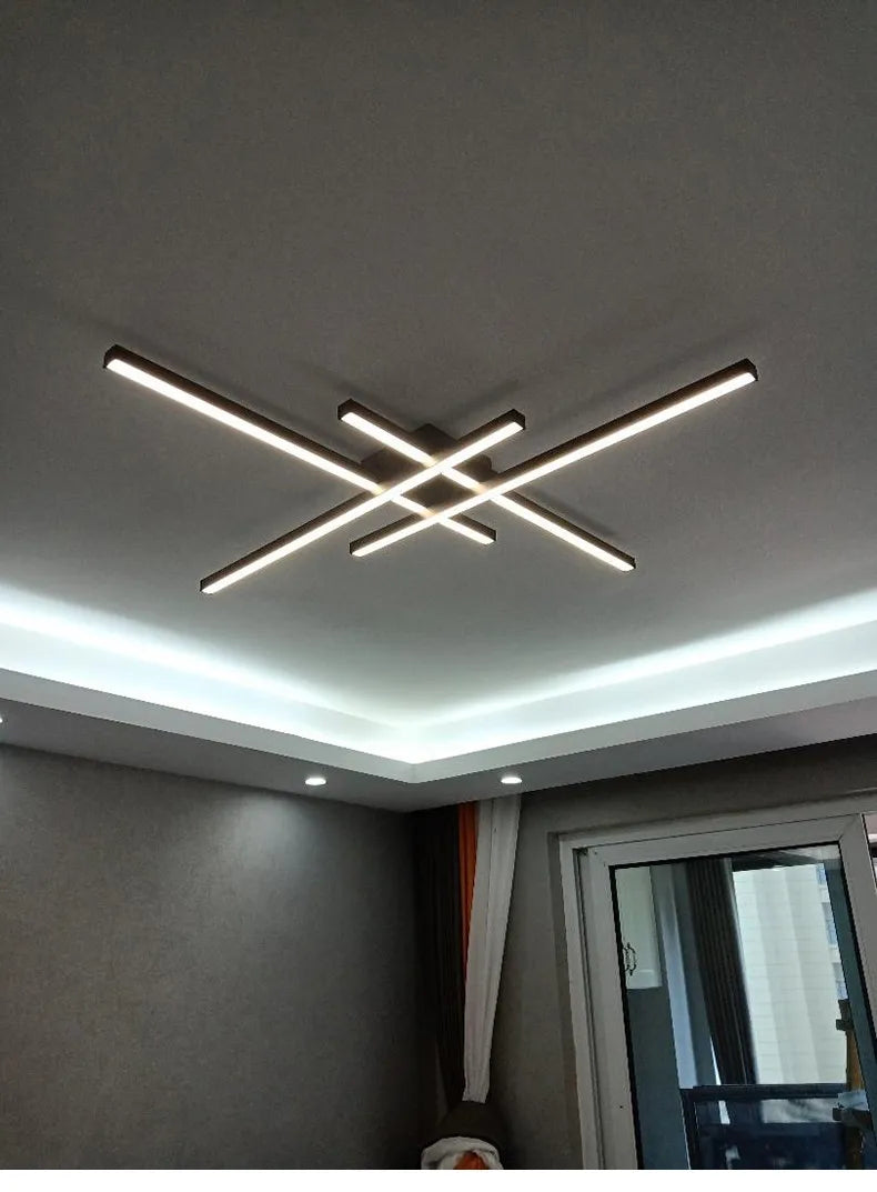 Scandinavian LED Ceiling Light – Modern Minimalist Ceiling Lamp | Energy-Efficient Flush Mount | Elegant Home Lighting