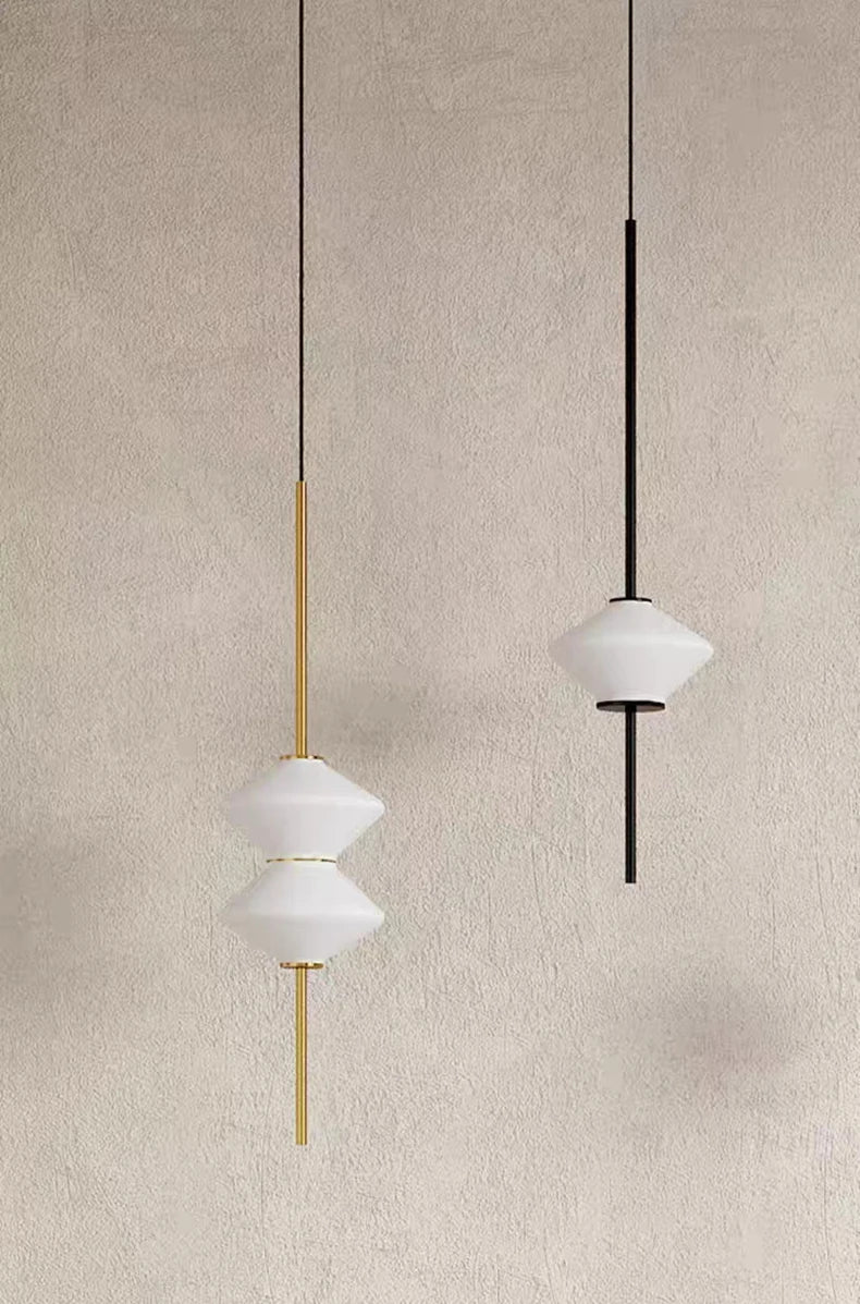 Modern Glass Globe Pendant Light – Elegant LED Ceiling Light | Adjustable Hanging Lamp | Contemporary Home Lighting