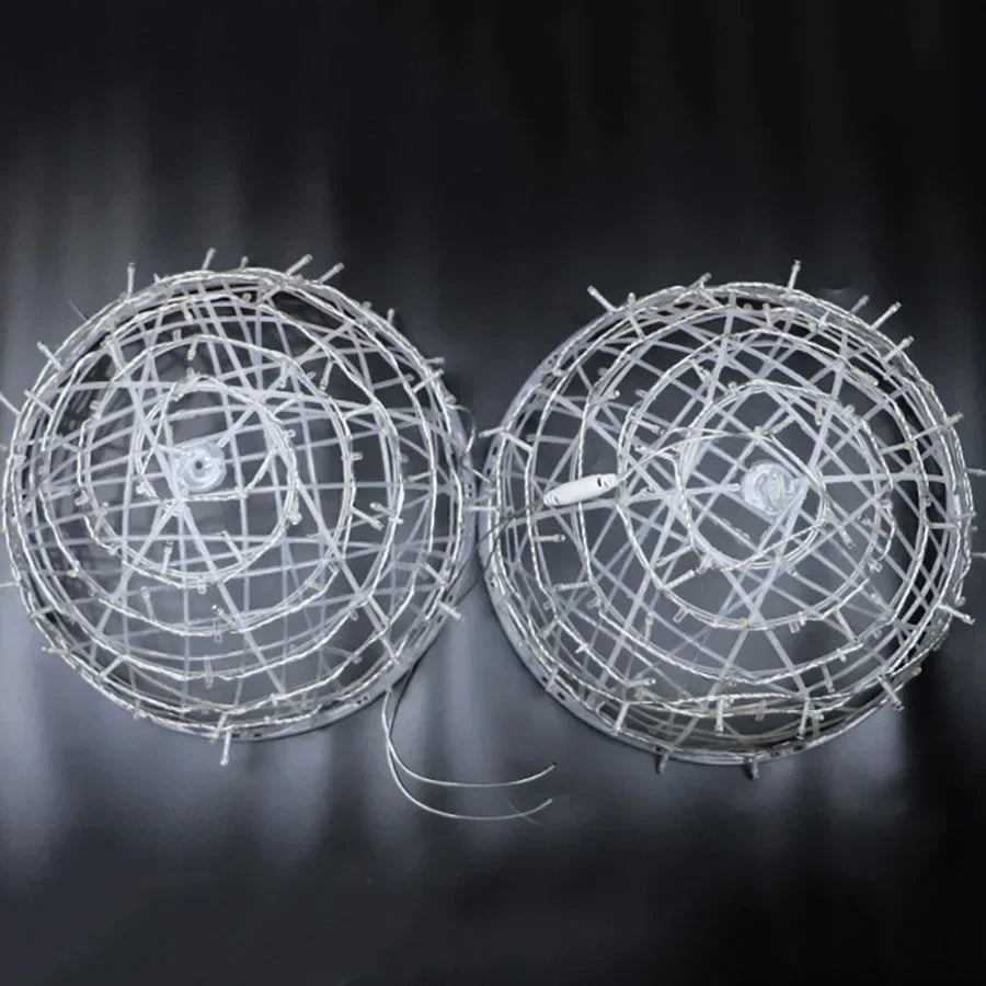 LED Rattan Ball String Lights – Outdoor Fairy Lights for Gardens, Weddings, Patios, Trees & Festive Decorations