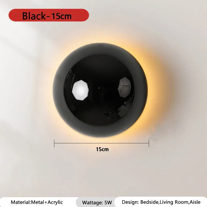 Orvello Round Wall Light – Bauhaus LED Wall Lamp | Modern Up & Down Ambient Lighting
