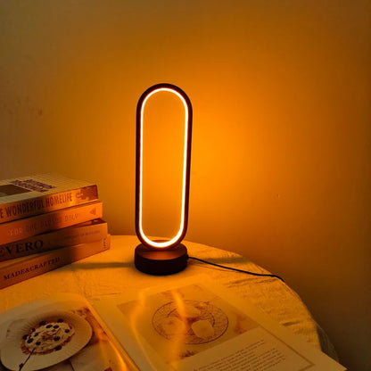 LunaHalo – Luxe Dimbare LED Ringlamp voor Slaapkamer en Woonkamer-Leuchtezauber