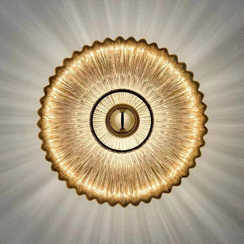 AuraGlas Bauhaus Wall Lamp – Modern Glass Wall Light for Nordic & Hotel-Inspired Interiors