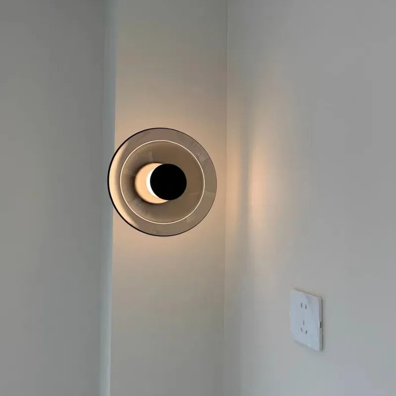 Eloria Glass Wall Light – Nordic LED Wall Lamp | Modern Ambient Lighting for Sophisticated Interiors