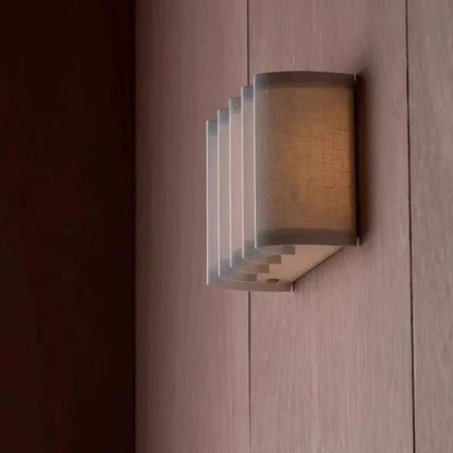 Kasumi Fabric Wall Light – Wabi-Sabi Wall Lamp | Japanese Minimalist Lighting for Calm Modern Interiors