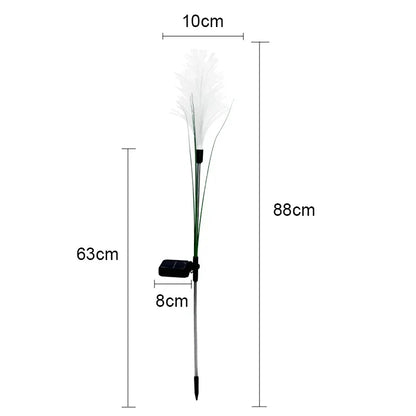 LUXARÉ SolarReed Gartenleuchte-Leuchtezauber