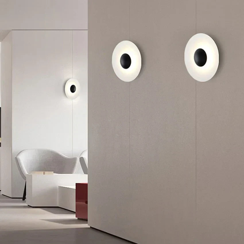 Skovra Halo Wall Light – Scandinavian LED Wall Lamp | Modern Up & Down Ambient Lighting
