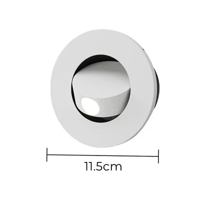 Arctis Pivot Wall Light – Adjustable Recessed LED Reading Lamp | Minimalist Nordic Wall Lighting
