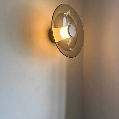 Eloria Glass Wall Light – Nordic LED Wall Lamp | Modern Ambient Lighting for Sophisticated Interiors