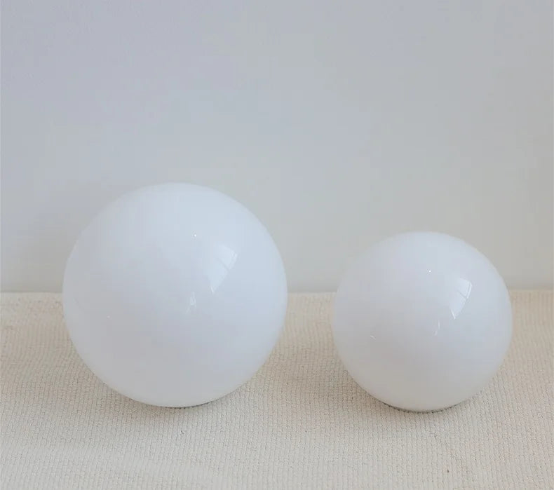 Orbelle Glass Wall Light – Frosted Globe LED Sconce | Modern Ambient Lighting | Timeless Interior Elegance