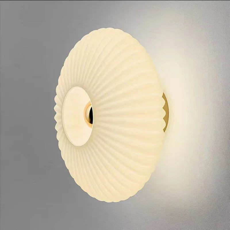 AuraGlas Bauhaus Wall Lamp – Modern Glass Wall Light for Nordic & Hotel-Inspired Interiors