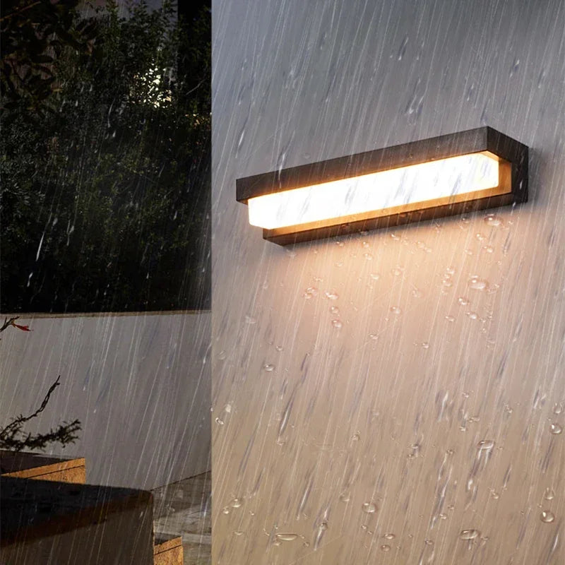 Outdoor Solar LED Wall Light – Waterproof Garden Wall Lamp | IP65 Security & Decorative Lighting | Energy-Efficient Exterior Light