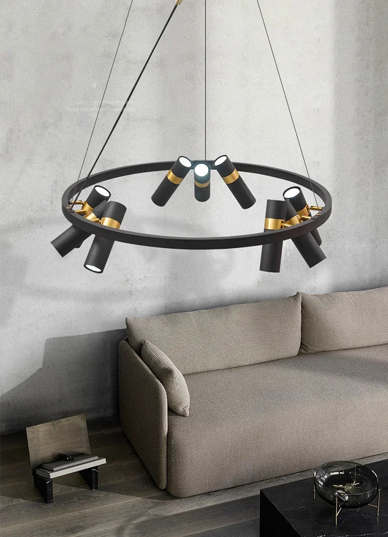 Copper LED Pendant Light – Modern Designer Ceiling Lamp | Luxury Ambient Lighting | Contemporary Interior Statement