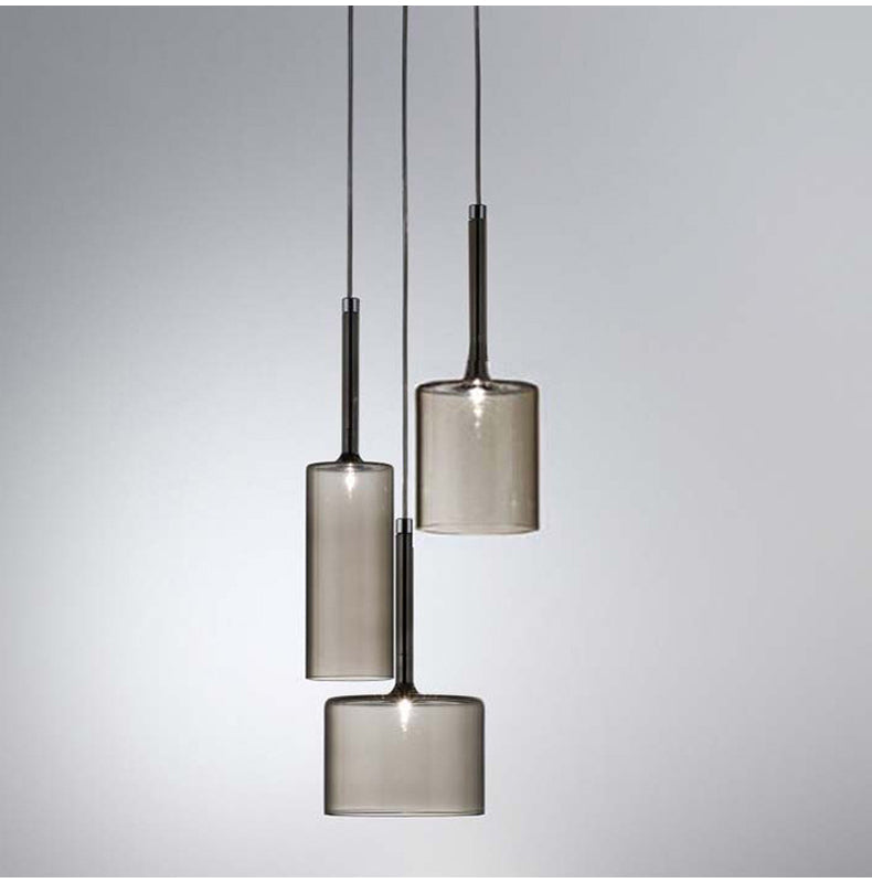 Milano Glass Pendant Light – Luxury LED Chandelier | Contemporary Italian Designer Lighting | Elegant Interior Centrepiece