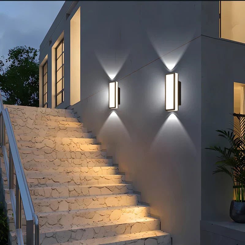NordiLux LED Wandleuchte – Wasserdichte Moderne Außen-/Innenlampe für Garten, Flur & Schlafzimmer (7W / 10W)-Leuchtezauber