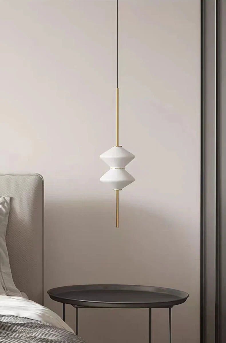 Modern Glass Globe Pendant Light – Elegant LED Ceiling Light | Adjustable Hanging Lamp | Contemporary Home Lighting