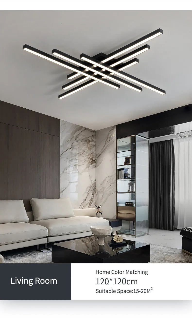 Scandinavian LED Ceiling Light – Modern Minimalist Ceiling Lamp | Energy-Efficient Flush Mount | Elegant Home Lighting
