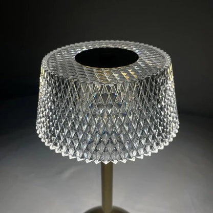 LumaGlow Touch – Wiederaufladbare Glas-LED-Nachtlampe-Leuchtezauber