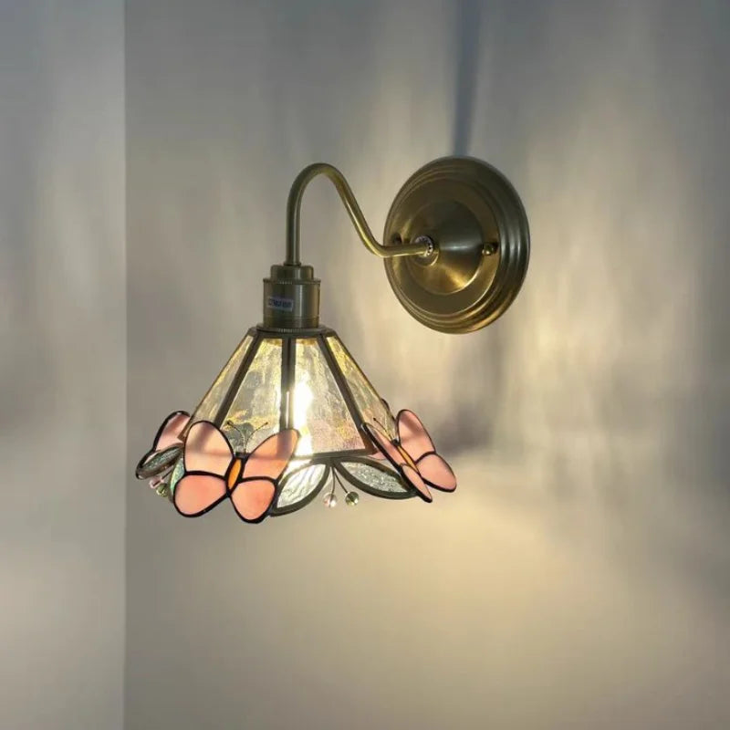 Nordique Glass Wall Light – Scandinavian Brass Sconce | Clear Glass Ambient Lighting | Contemporary Interior Elegance