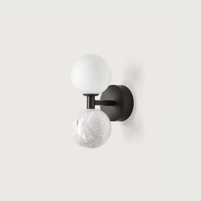 Aurastone Marble Wall Light – Luxury Nordic LED Wall Lamp | Contemporary Ambient Lighting for Elegant Interiors