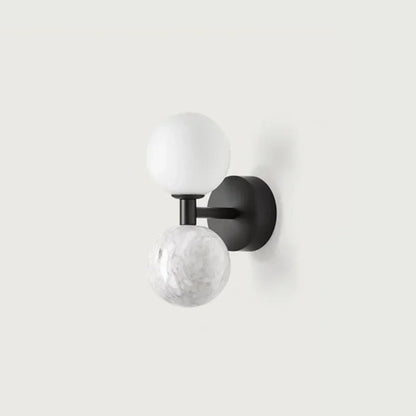 Aurastone Marble Wall Light – Luxury Nordic LED Wall Lamp | Contemporary Ambient Lighting for Elegant Interiors