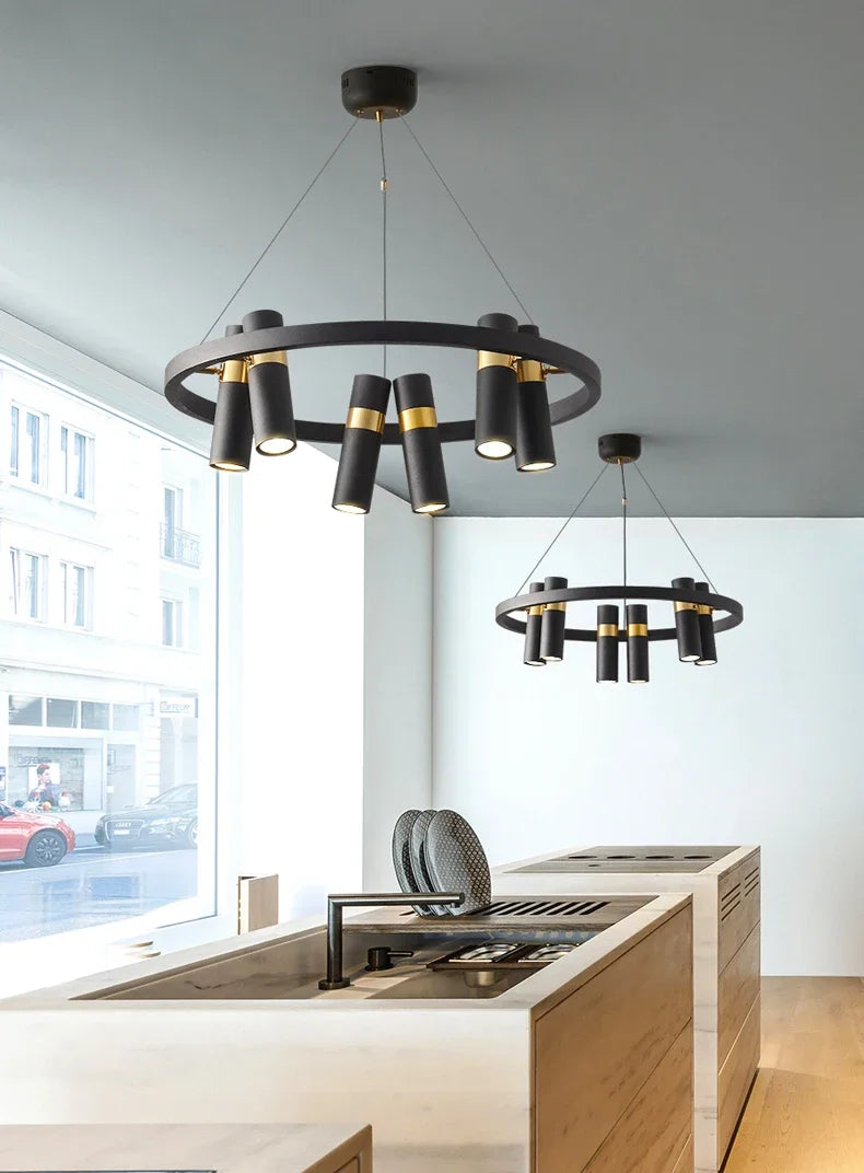 Copper LED Pendant Light – Modern Designer Ceiling Lamp | Luxury Ambient Lighting | Contemporary Interior Statement