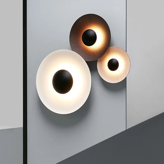 Skovra Halo Wall Light – Scandinavian LED Wall Lamp | Modern Up & Down Ambient Lighting