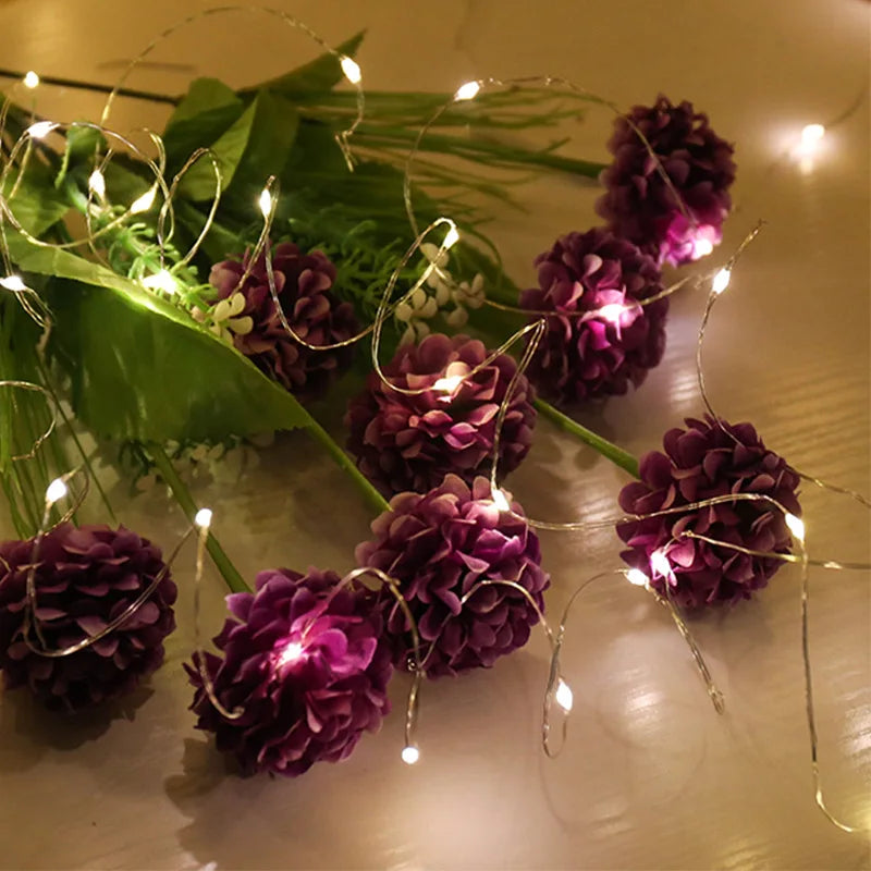 LumineoPro USB LED String Lights – Waterproof Fairy Lights | Flexible Copper & Silver Wire Decorative Lighting