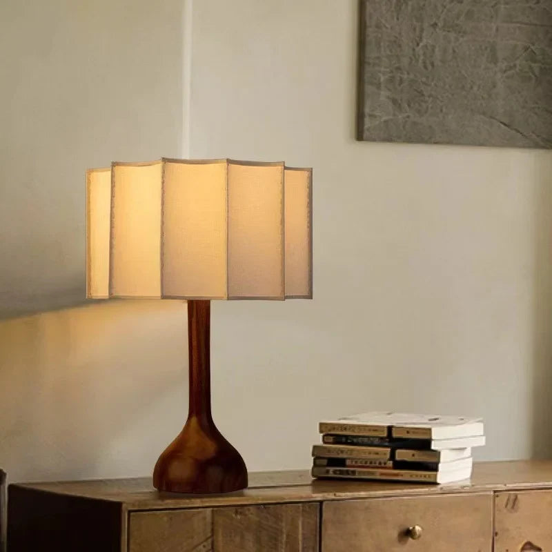 HikariWood Floor Lamp – Wabi-Sabi Wooden Standing Light | Japandi Ambient LED Lighting for Modern Interiors