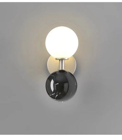 Aurastone Marble Wall Light – Luxury Nordic LED Wall Lamp | Contemporary Ambient Lighting for Elegant Interiors