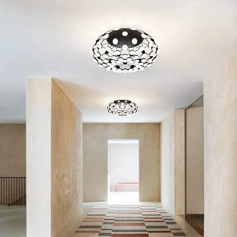 Modern Linear Pendant Light – Minimalist E27 Ceiling Lamp | Contemporary Ambient Lighting | Sleek Interior Statement