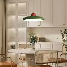 Bauhaus UFO Pendant Light – Scandinavian LED Ceiling Lamp | Modern Artistic Interior Lighting