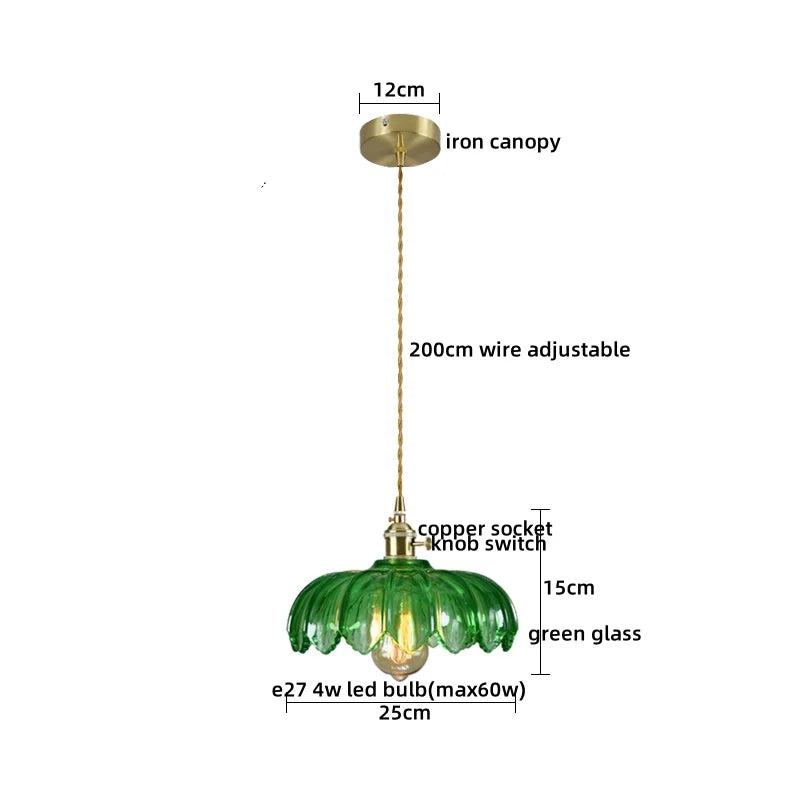 Verra Copper Pendant Light – Modern Glass Ceiling Lamp | Contemporary Ambient Lighting | Refined Interior Elegance