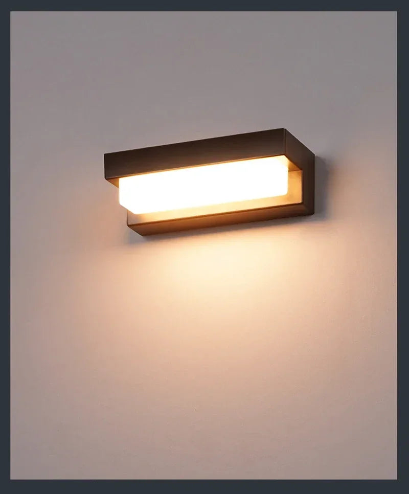 Outdoor Solar LED Wall Light – Waterproof Garden Wall Lamp | IP65 Security & Decorative Lighting | Energy-Efficient Exterior Light