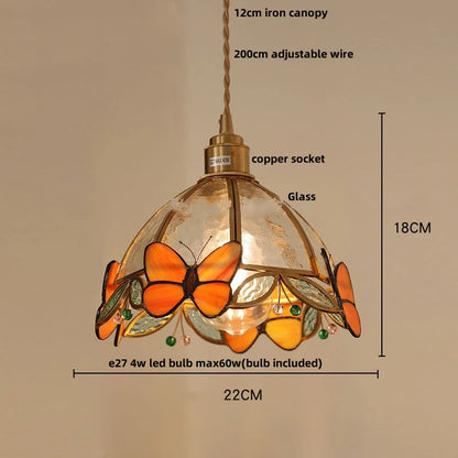 Nordic Glass Pendant Light with Brass Detail – Modern LED Ceiling Lamp | Scandinavian Designer Lighting