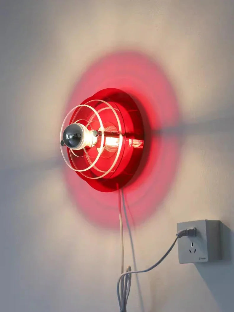 UFO LED Wall Light – Futuristic Designer Wall Lamp | Modern Ambient Lighting | Creative Bedroom & Living Room Sconce